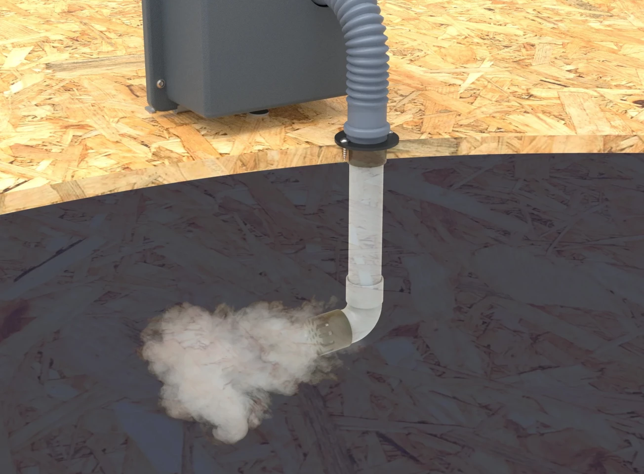 Gonzo waterless RV toilet gizmo vaporizes urine clean out of base camp