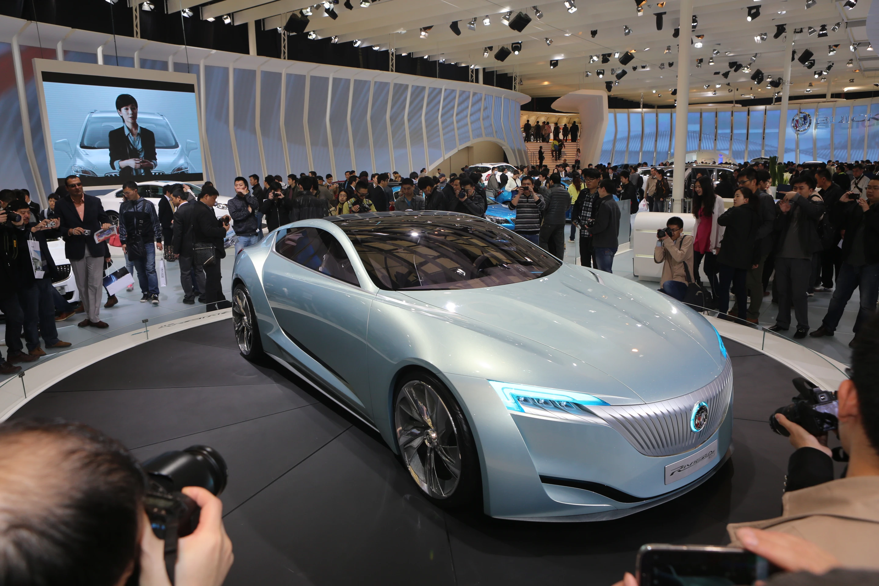 The Buick Riviera concept debuts at the 2013 Shanghai Auto Show