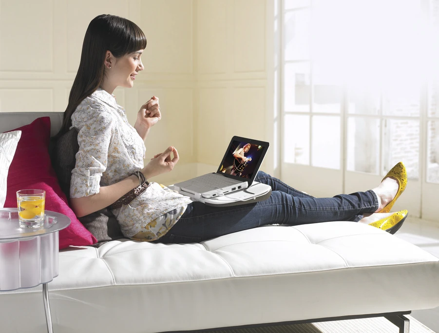 Logitech Speaker Lapdesk N550