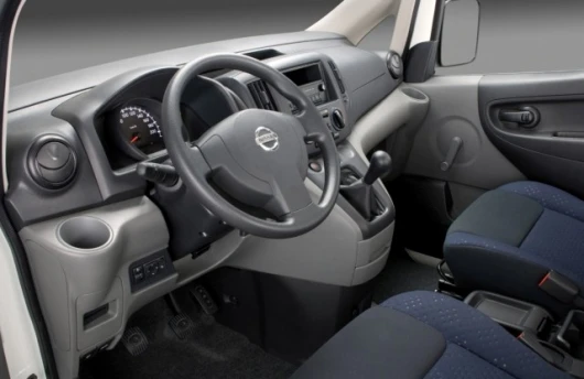 The production Nissan NV200