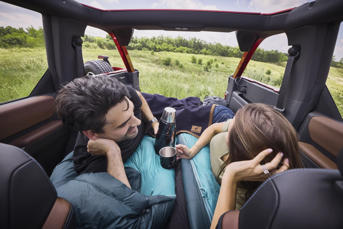 Swing the tailgate open; drop the roof and you have big #vanlife views