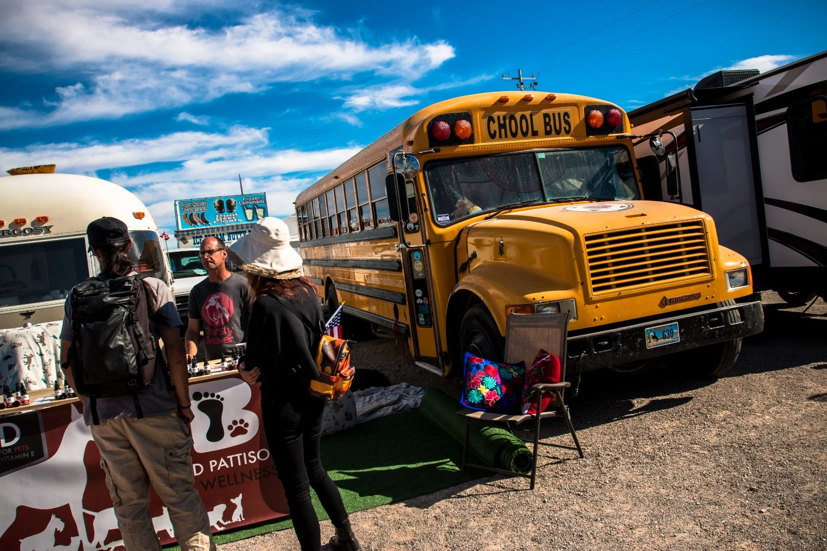 Yes, it is a chool bus