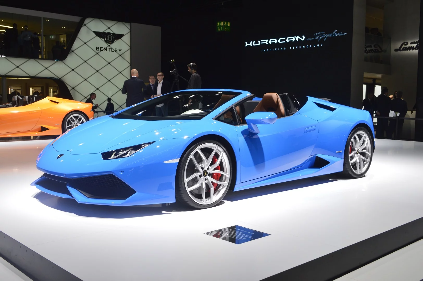 The Huracán Spyder at the Frankfurt Motor Show