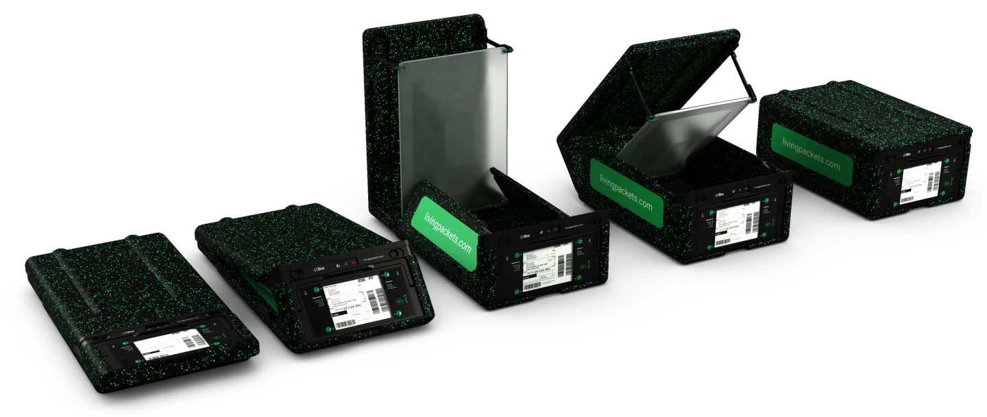 The Box has a capacity of up to 32 liters (8.5 gal), and can fold flat for storage