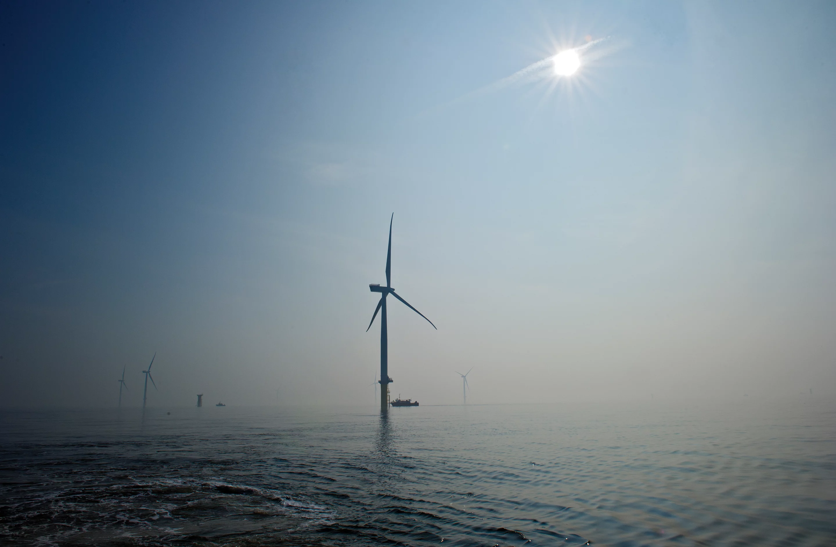 There are 175 3.6-MW wind turbines in all