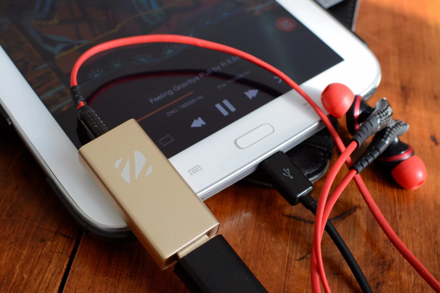 To use the ZuperDAC with an Android mobile device, a USB OTG cable will be needed