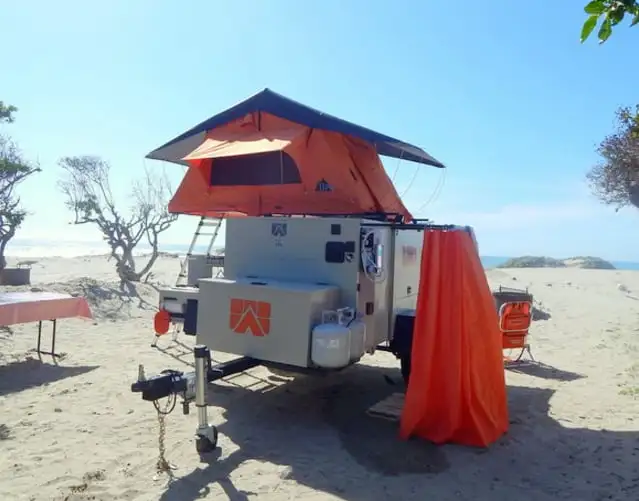 Mobilight moves from worksites to campsites with the BorderLand Trailers line