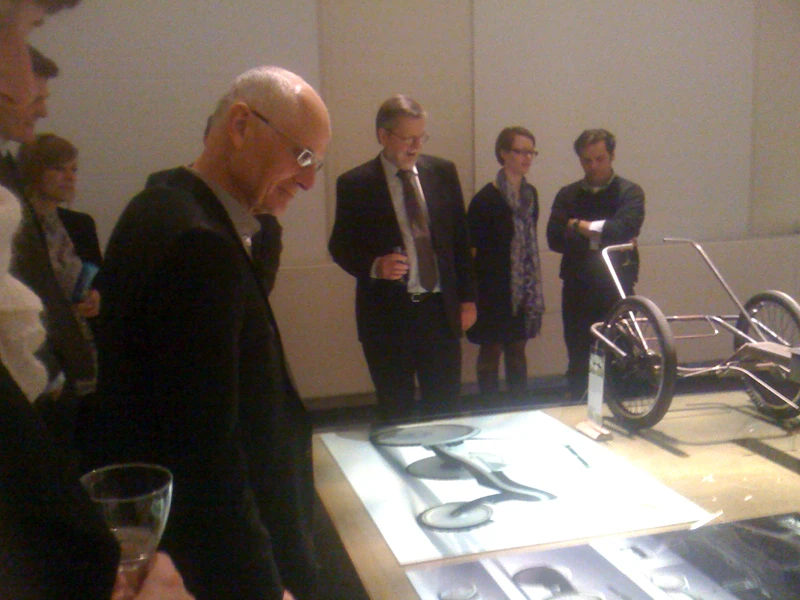 The RowRay designs and prototype on show