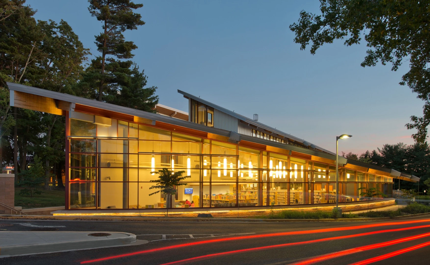 Olney Branch Montgomery County Public Libraries by The Lukmire Partnership, Inc. won the Regional Excellence award