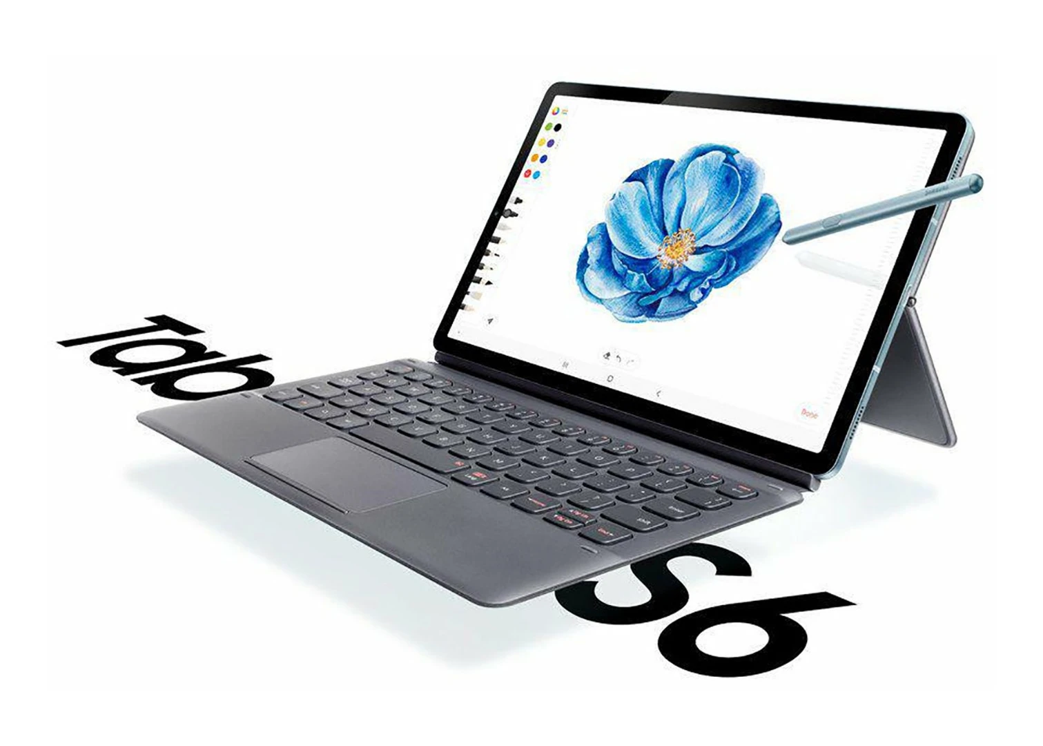 Samsung has launched a new keyboard cover with the Galaxy Tab S6 too