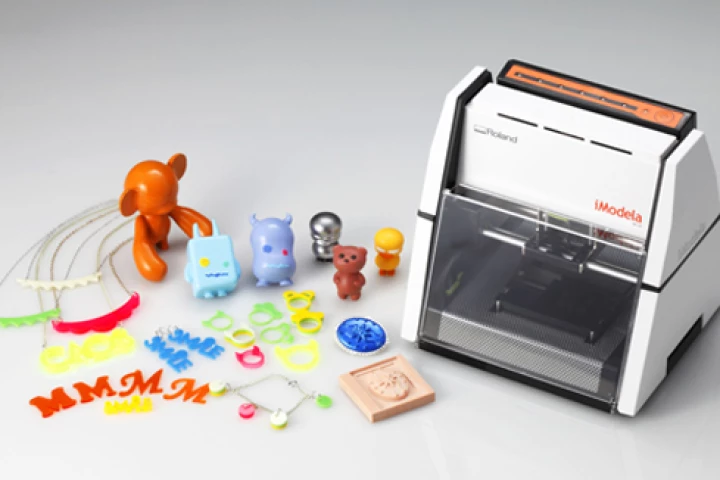 Unlike typical 3D printers, iModela carves rather than builds its models