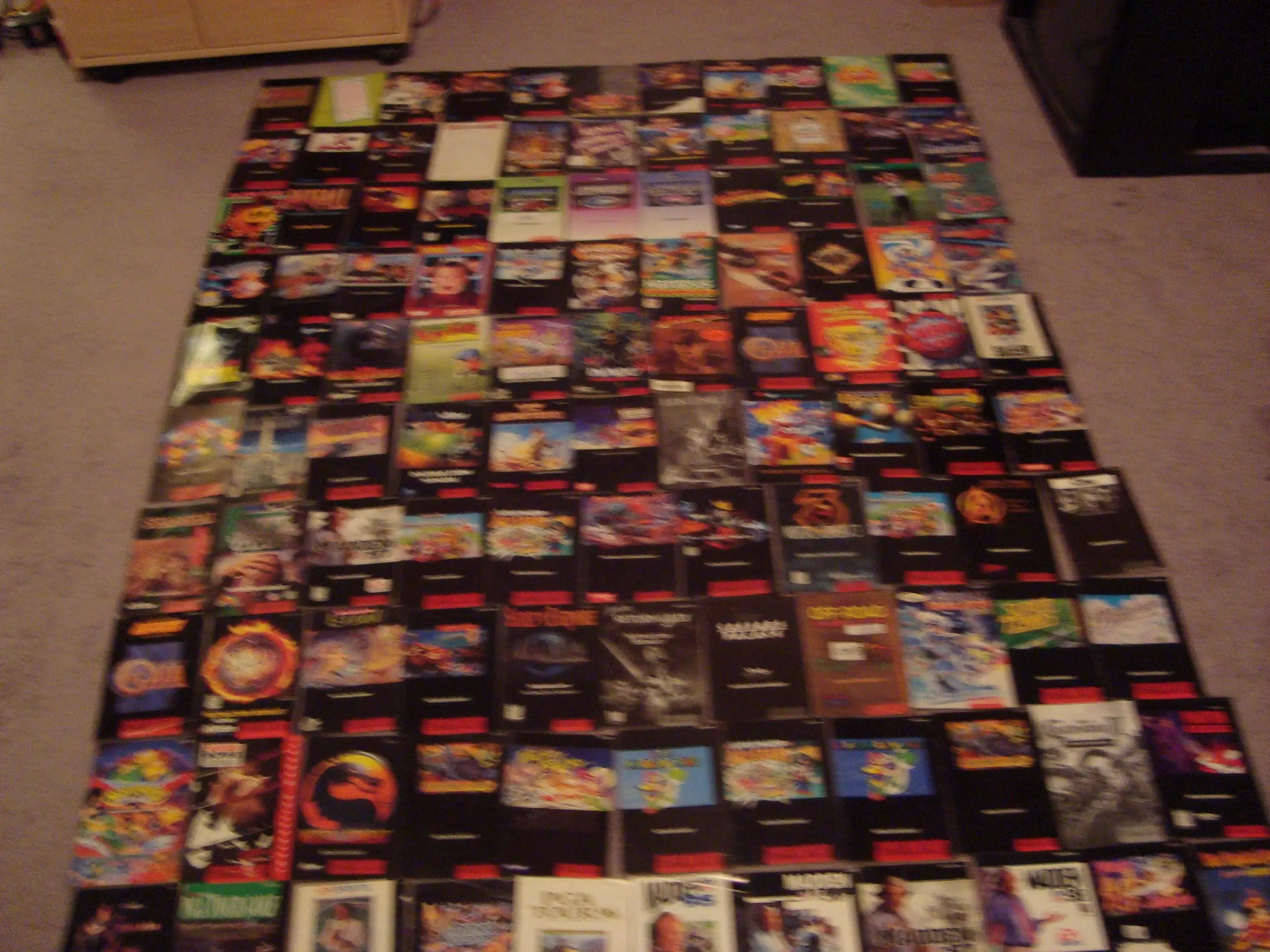 A complete collection like this with the boxes is almost unheard of