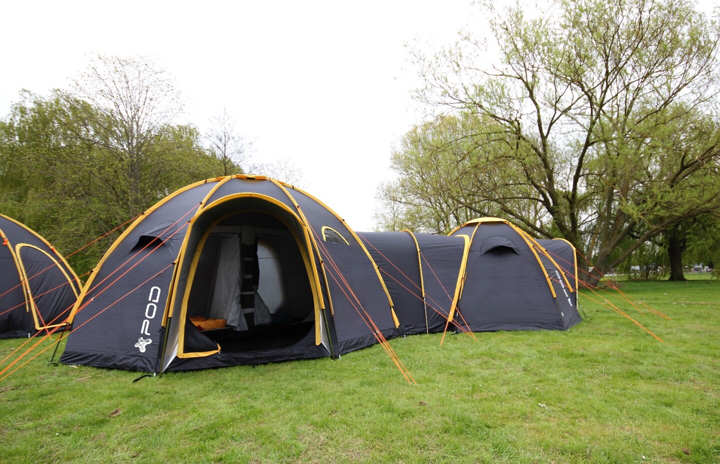Modular Pod Tents bring campers together under the one roof