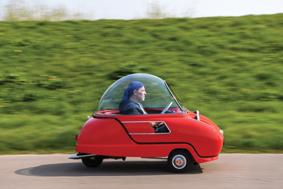 A 1964 Peel Trident is one of the cars up for auction at Monterey Car Week