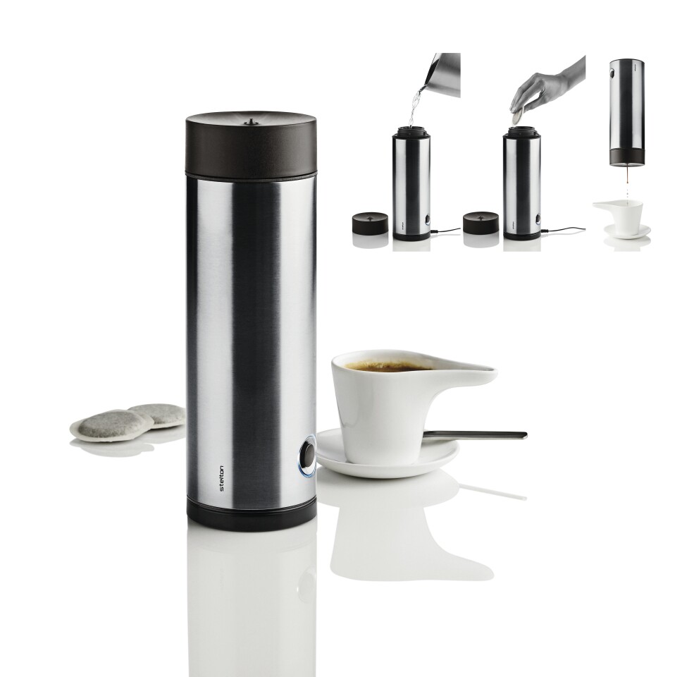 Stelton now selling world's smallest electric espresso machine