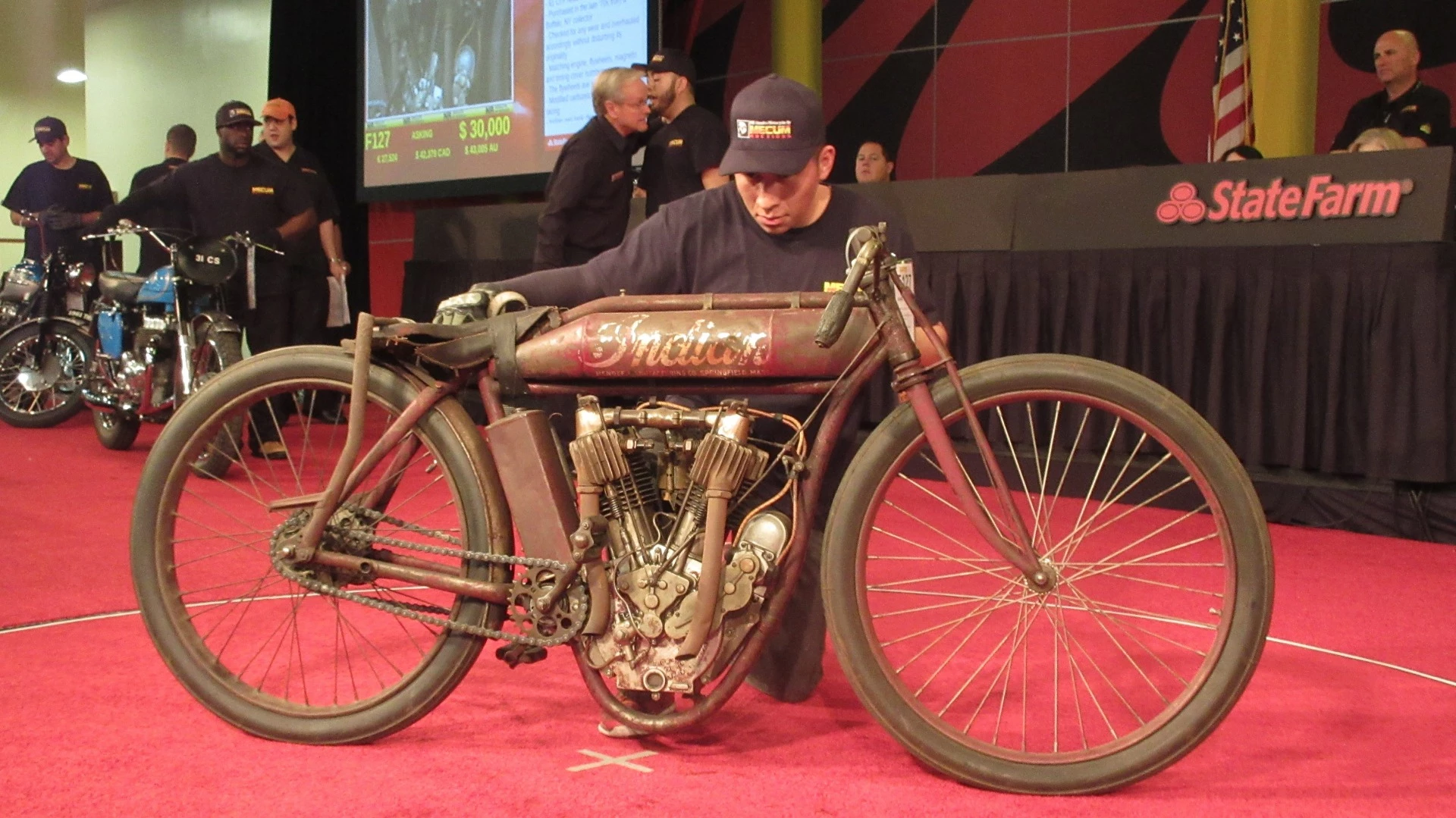 $52,800 – 1912 Indian Board Track Racer - Mecum Lot F127