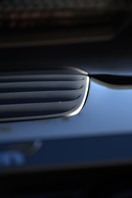 The 12C's rear cowl venting provides added cooling to the twin-turbo V8 (Photo: Angus MacKenzie/gizmag.com)