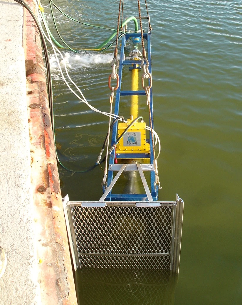 The submersible version of the Voraxial Separator (Photo: Enviro Voraxial Technology)