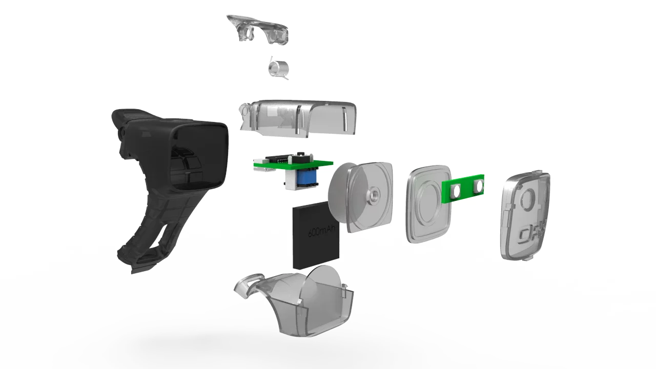 Exploded view of the ORP Smart Horn
