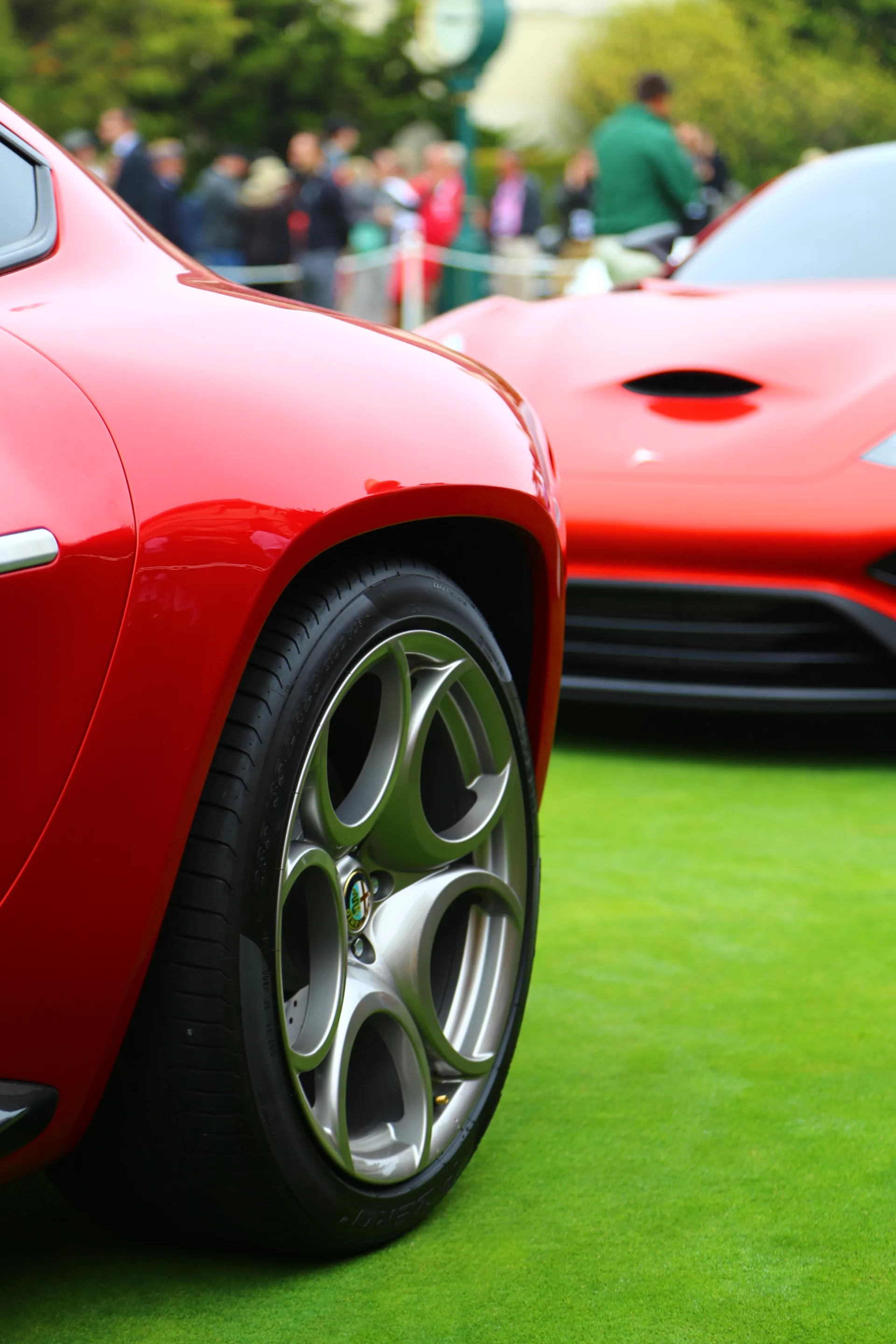 8C Disco Volante's body will be a combination of aluminum and CFRP plastics to minimize weight and retain structural rigidity (Photo: Angus MacKenzie/Gizmag.com)