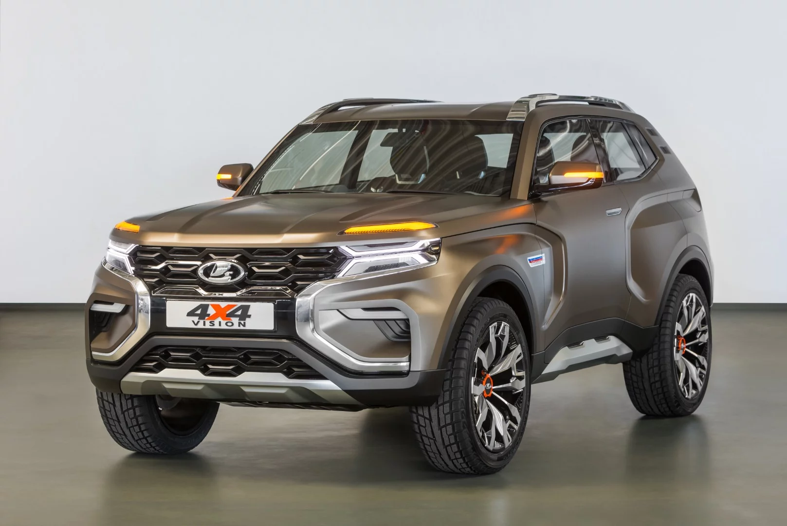 Lada 4x4 Vision: chunky grille
