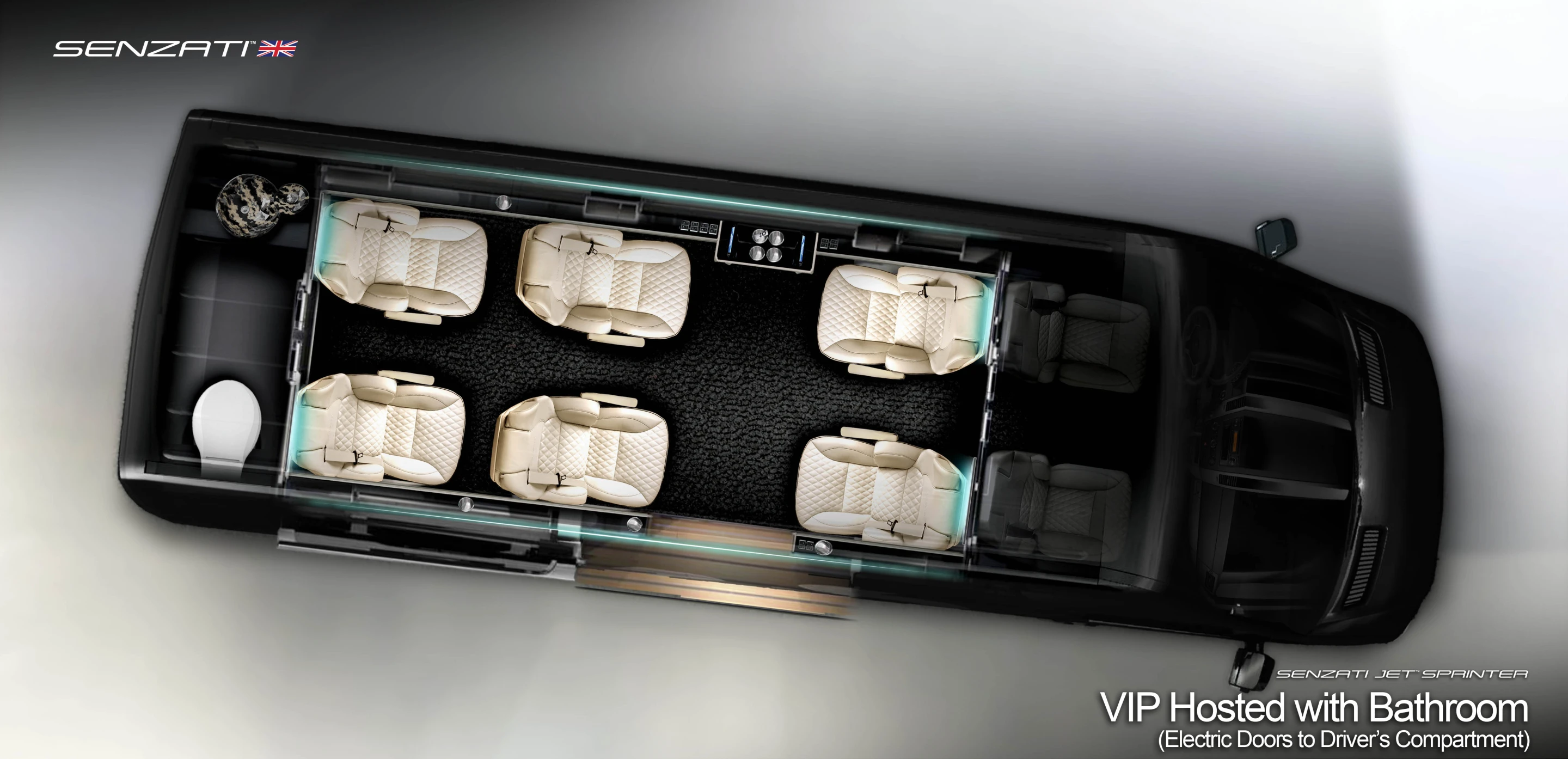 Senzati Jet Sprinter floor plan option