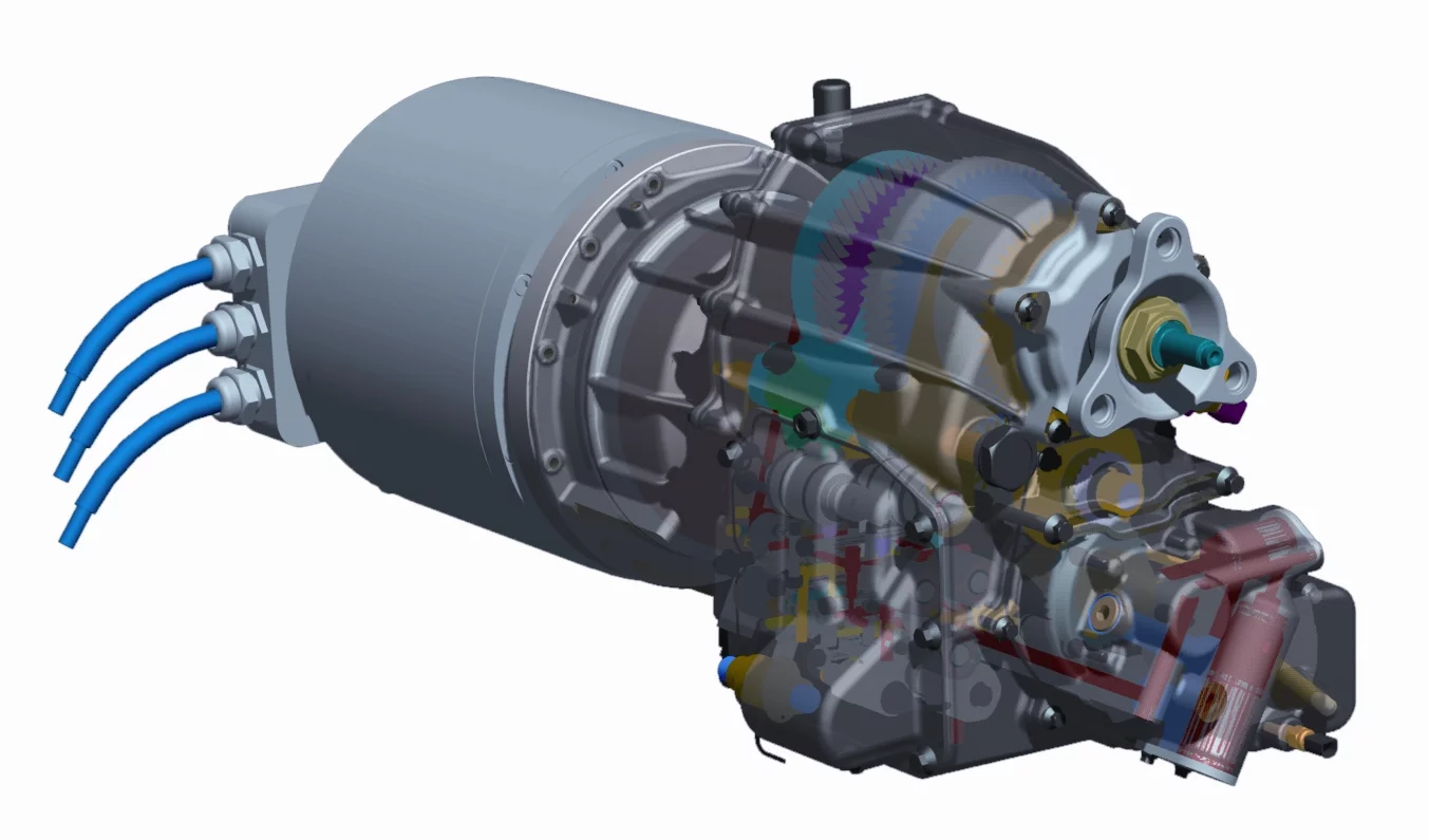 Antonov has developed a 3-speed transmission for electric vehicles from the ground up