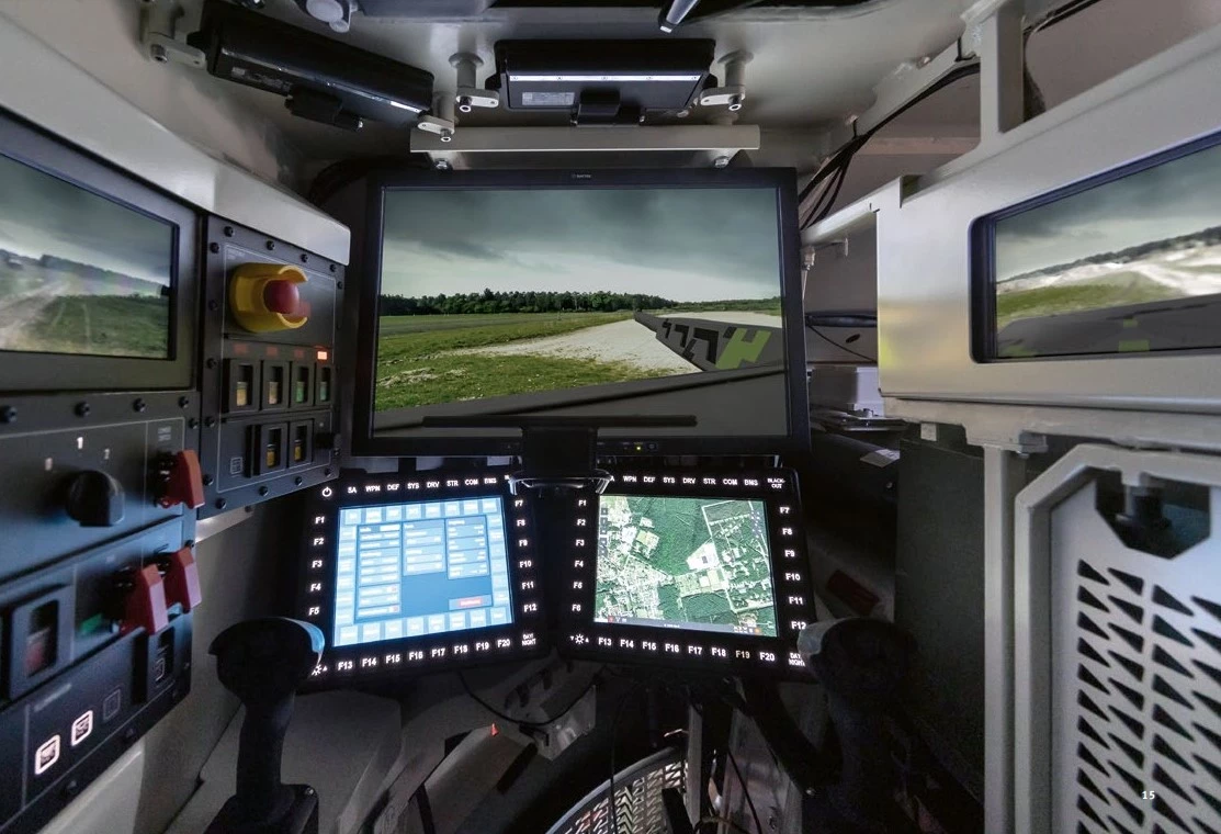KF51 Panther driver position