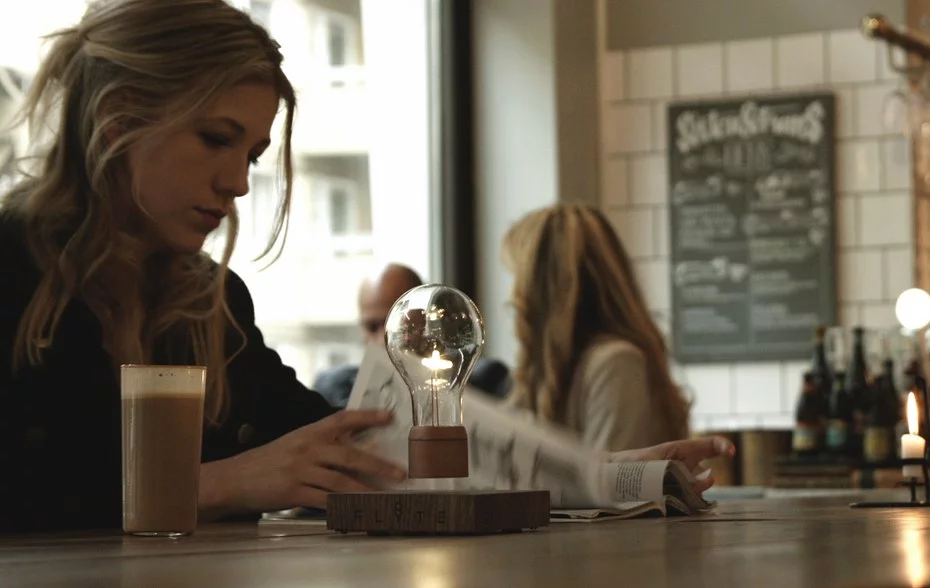 If it's not lighting you're after, the base can also be used as a wireless charging pad for your smartphone