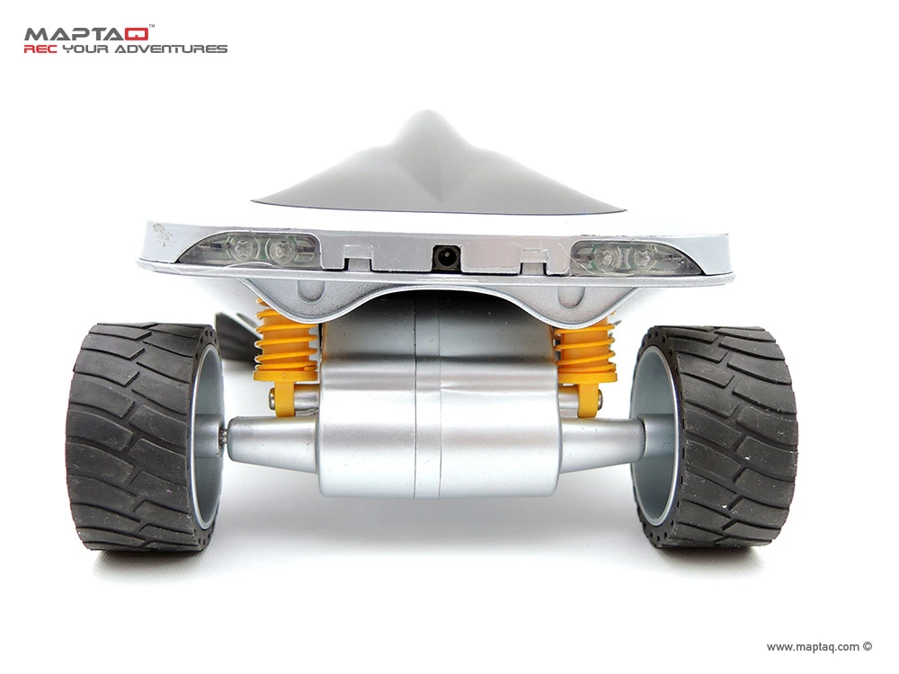 The QCAR packs independent wheel spring suspension