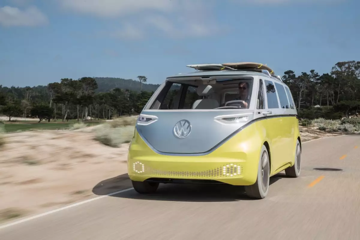Volkswagen's I.D. Buzz van will use deep learning networks to track the head movements of the driver to detect distractions