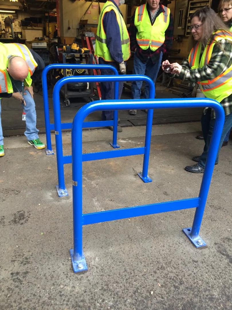 Portlandians can expect to see the new racks start popping up as more municipal bike parking is added, and as existing racks need to be replaced