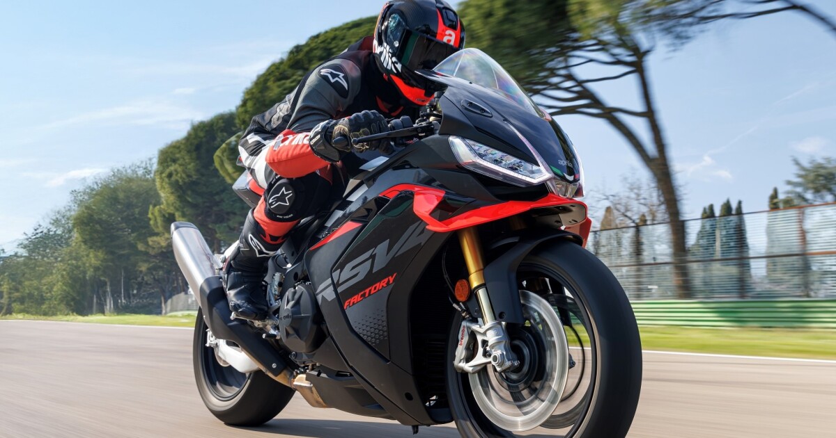 Aprilia unveils smart rider aids for 2025 superbikes Aprilia unveils smart rider aids for 2025 superbikes