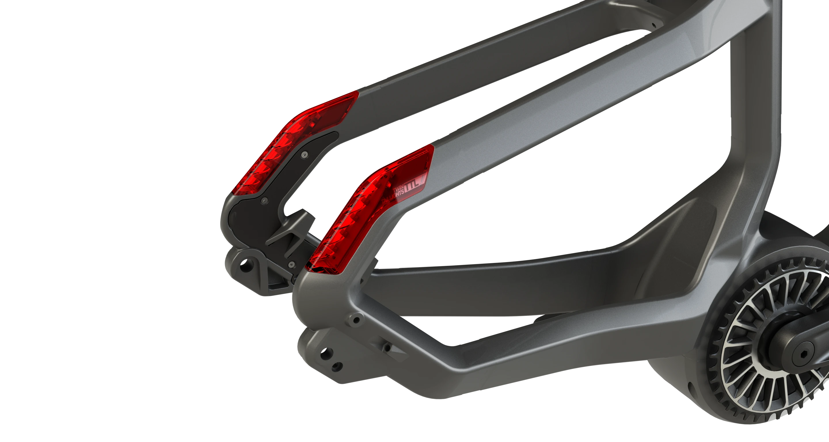 Haibike Flyon: twin tail lights are very nicely integrated