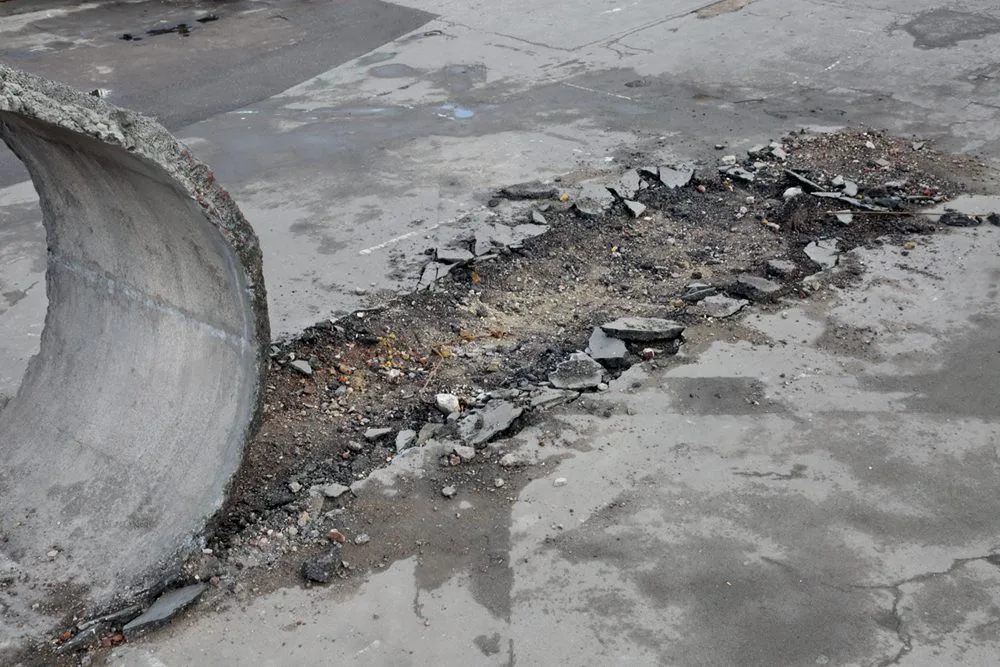 Pick yourself up and pull yourself together was a feat of structural engineering tearing up tarmac and supporting a car upside down