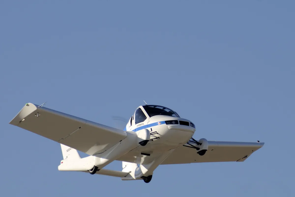 The production prototype of Terrafugia's Transition Street-Legal Airplane has successfully completed its first flight
