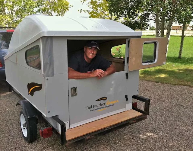 The MINI provides a simple, affordable, customizable camping trailer option