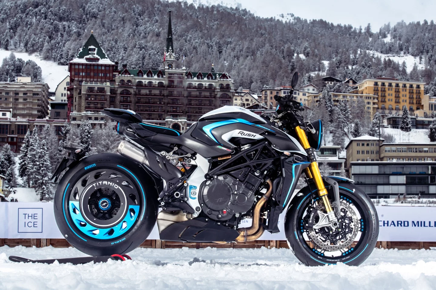 The Rush Titanio was revealed in St. Moritz, Switzerland