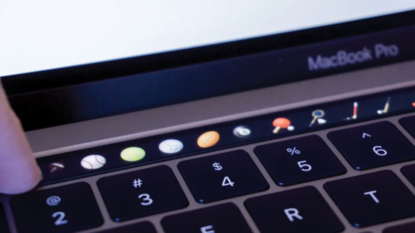 A questionable application of the MacBook Pro's Touch Bar