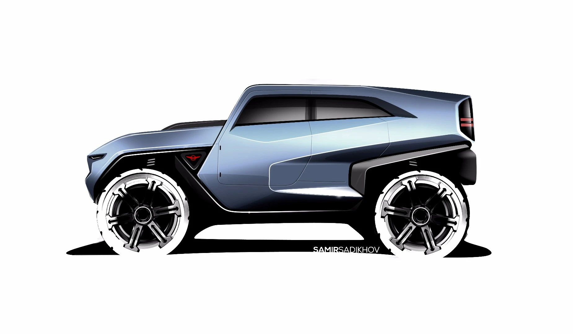 Rezvani Tank sketch