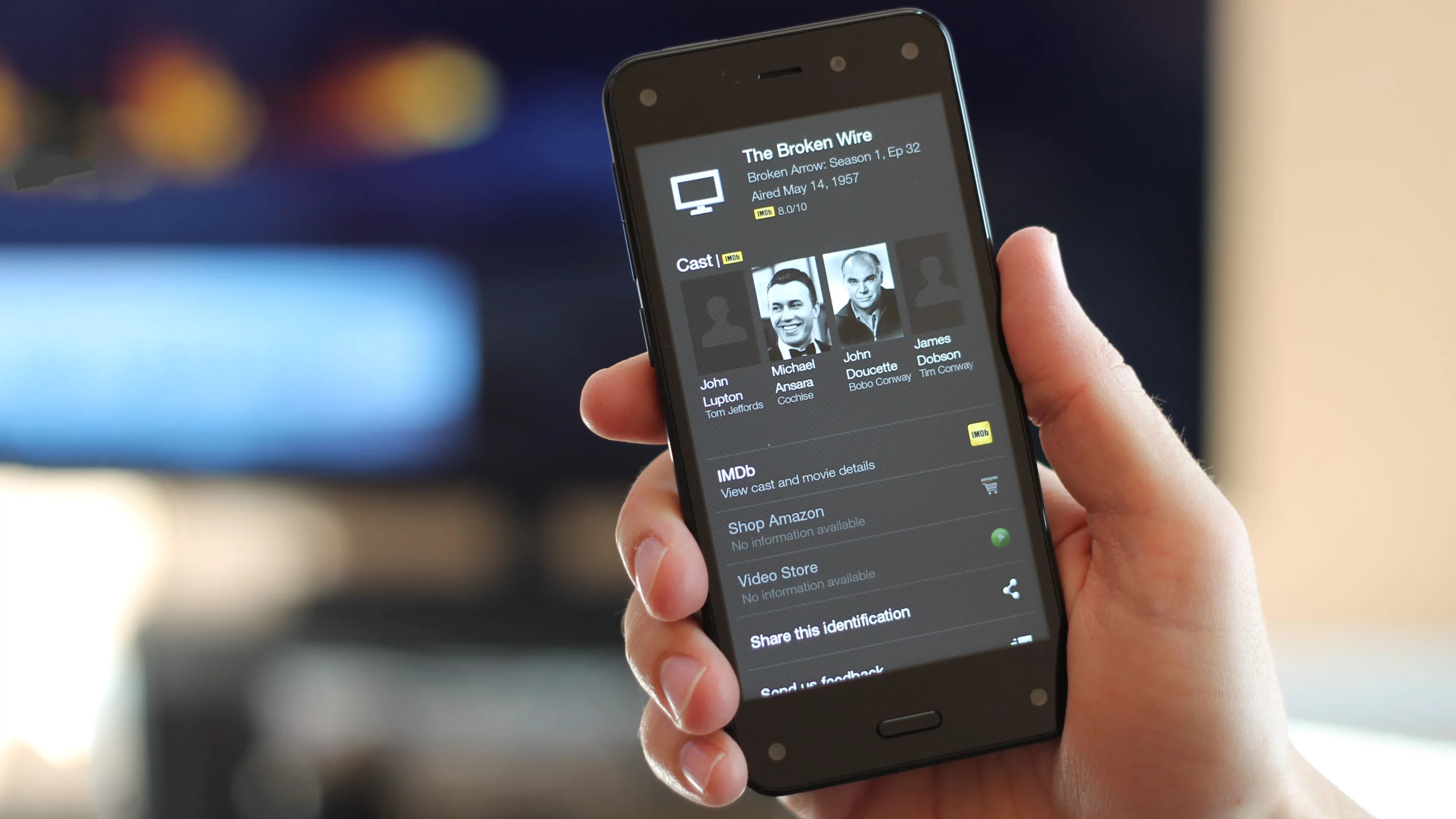 Firefly correctly identified the cheesy Travolta flick Broken Arrow, but gave me the IMDB info for a 50s TV series of the same name