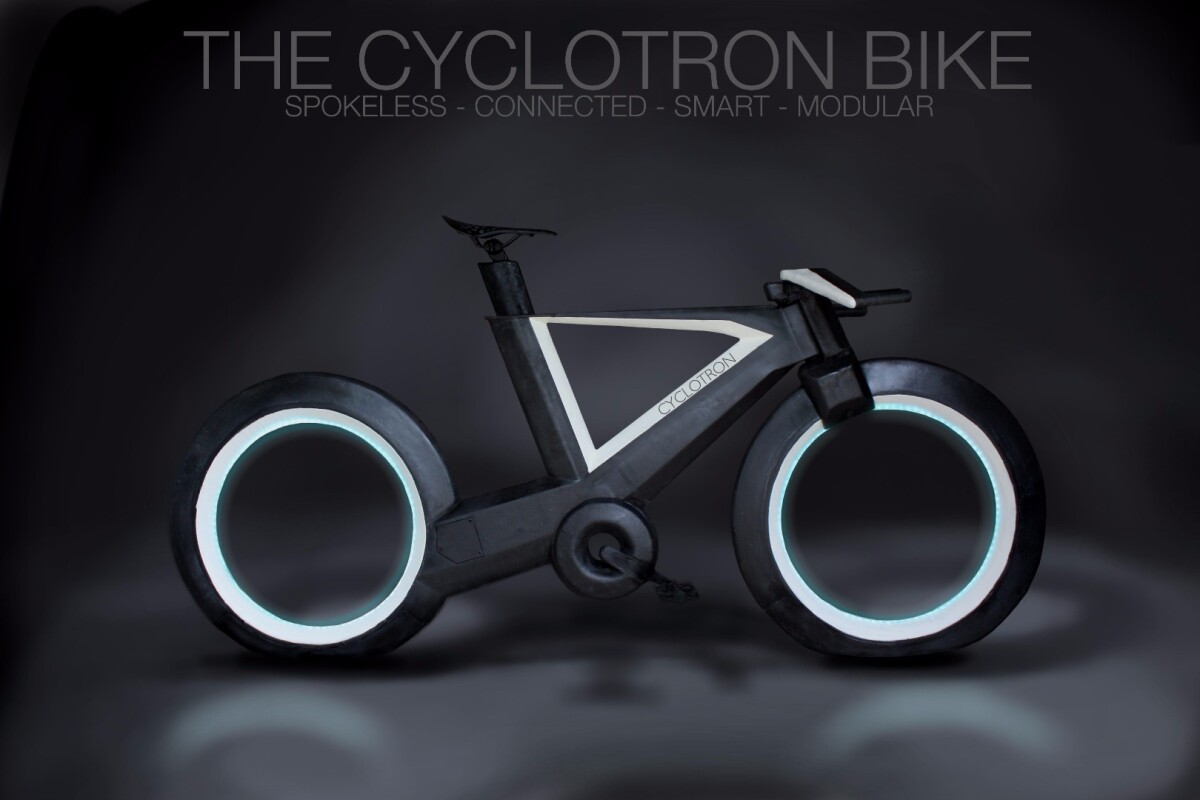 the cyclotron bike