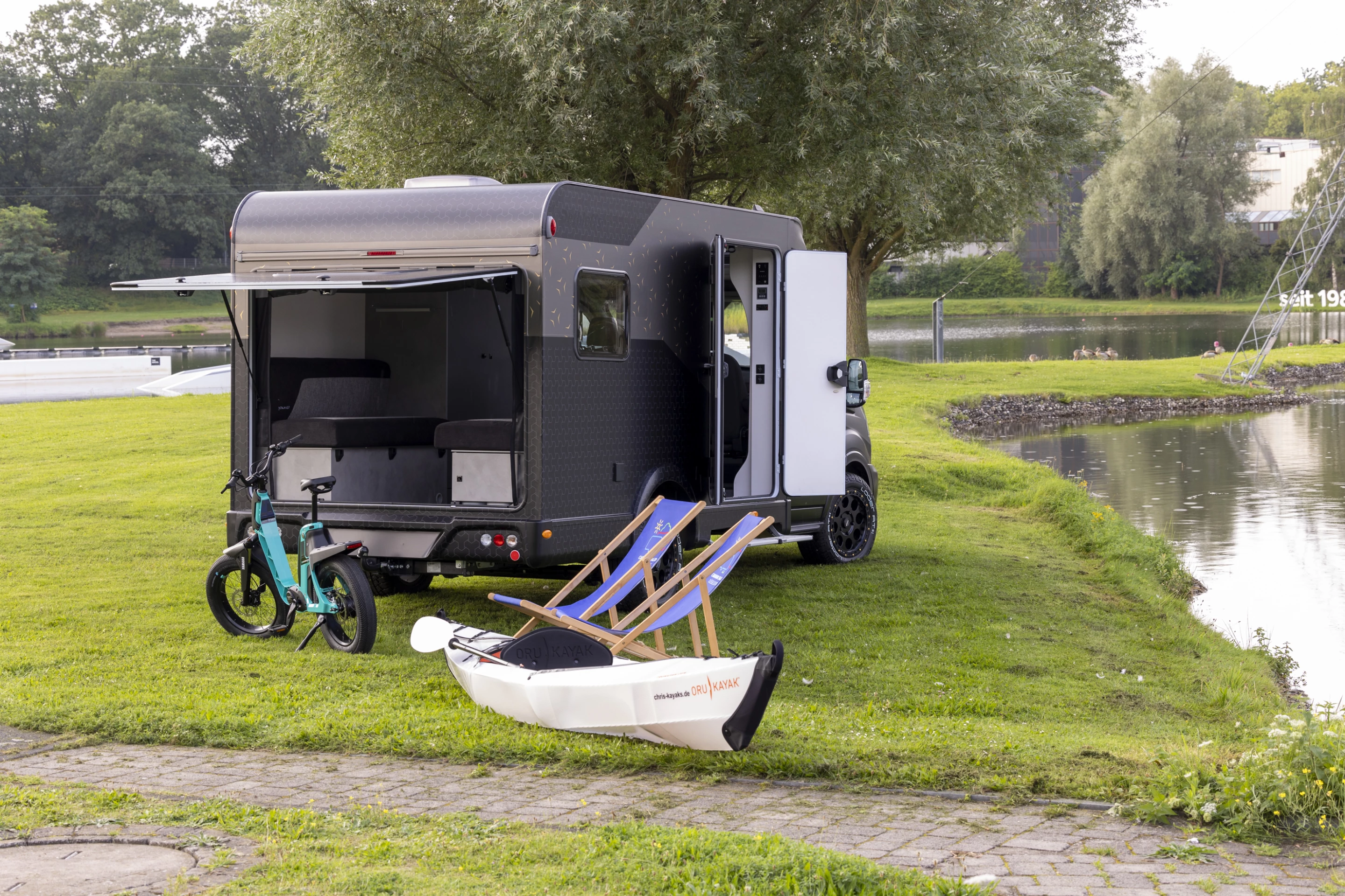 Haul bikes, boats, boards and more; find a nice spot in the woods or by the lake; and enjoy adventure camping in comfort