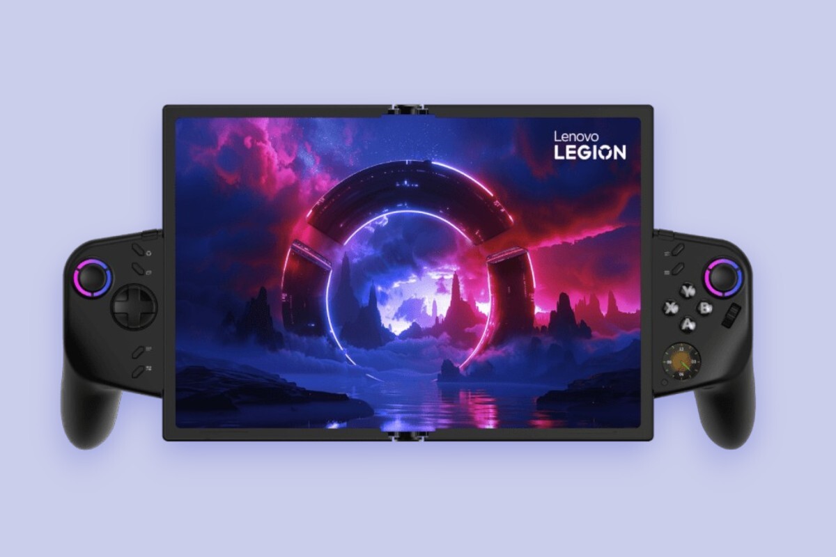 Lenovo's wild gaming handheld concept unfolds into a laptop