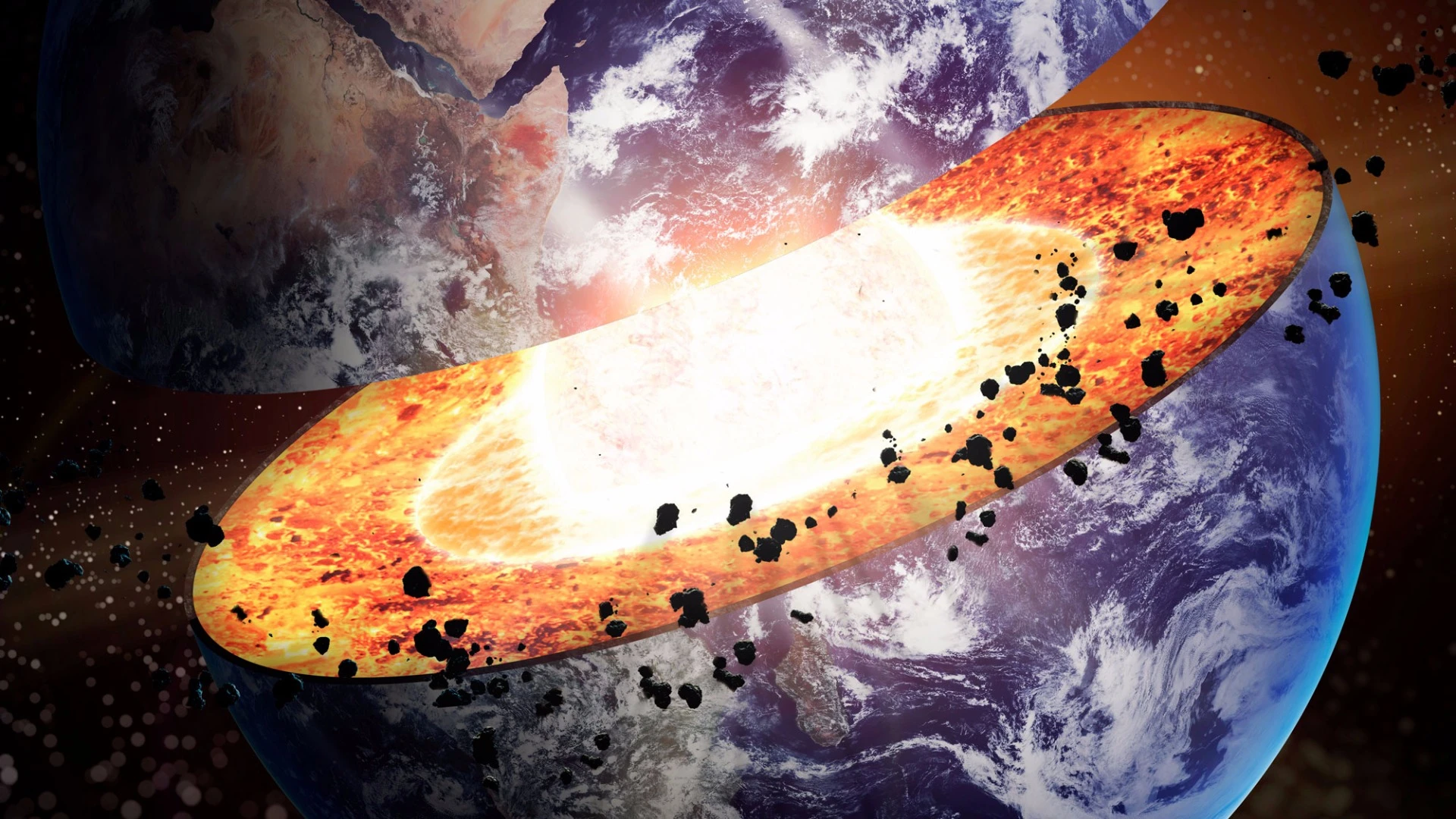 A new theory may explain why the inner core of the Earth remains solid iron, despite the extreme temperatures