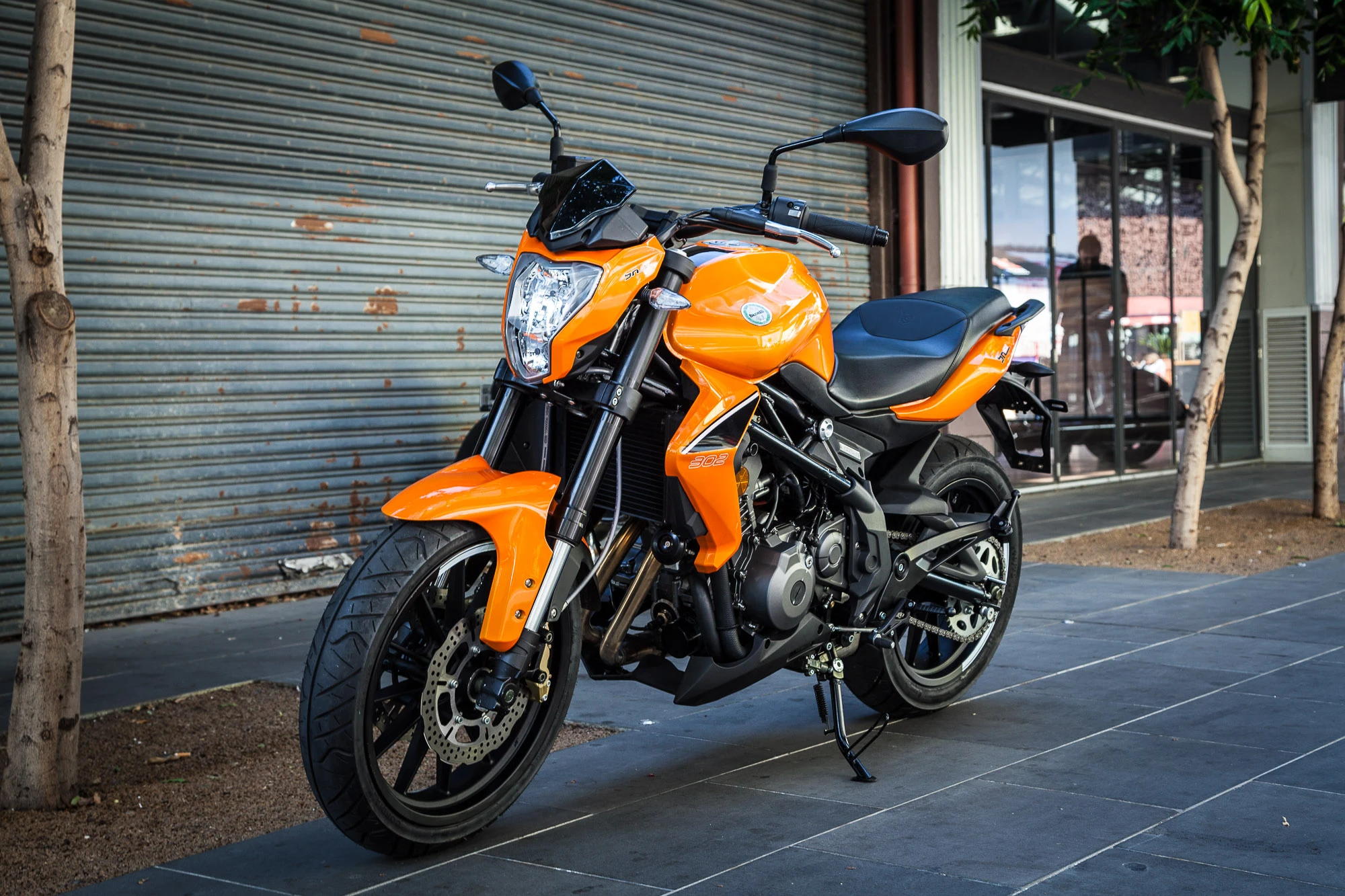 The Benelli BN302 (Photo: Loz Blain)