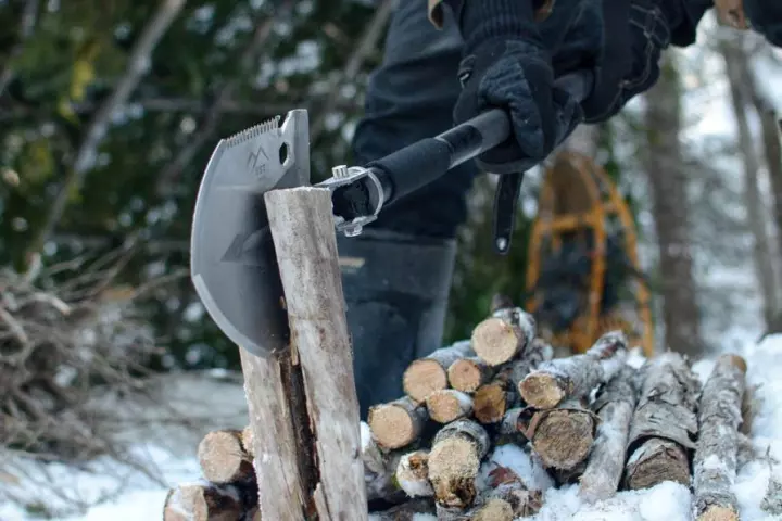 The EST Shovel in action