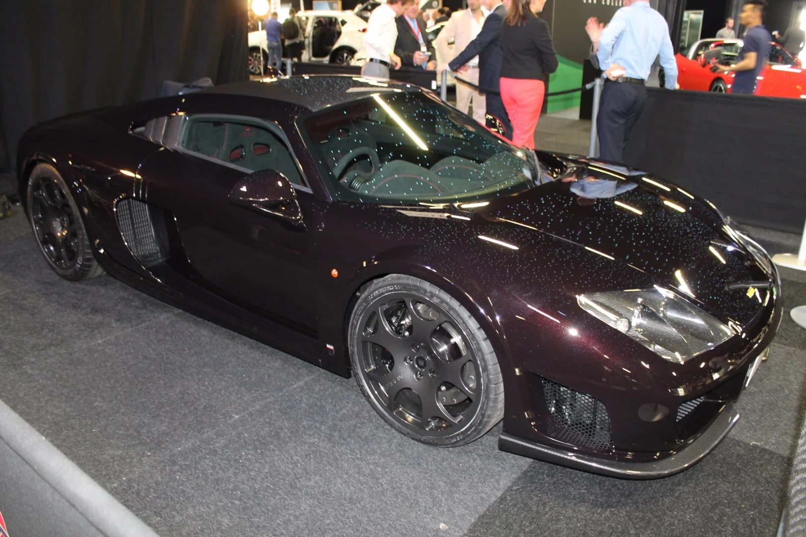 The Noble M600 on display at the London Motor Show