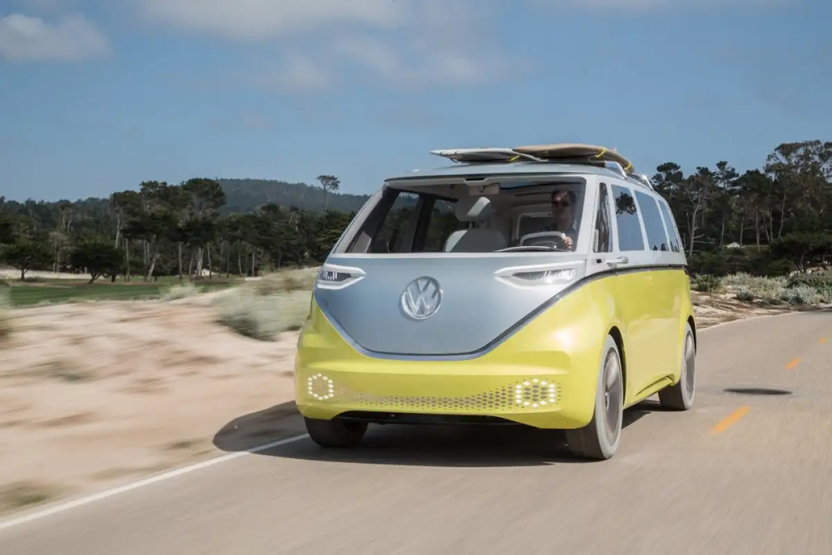Volkswagen's I.D. Buzz van will use deep learning networks to track the head movements of the driver to detect distractions