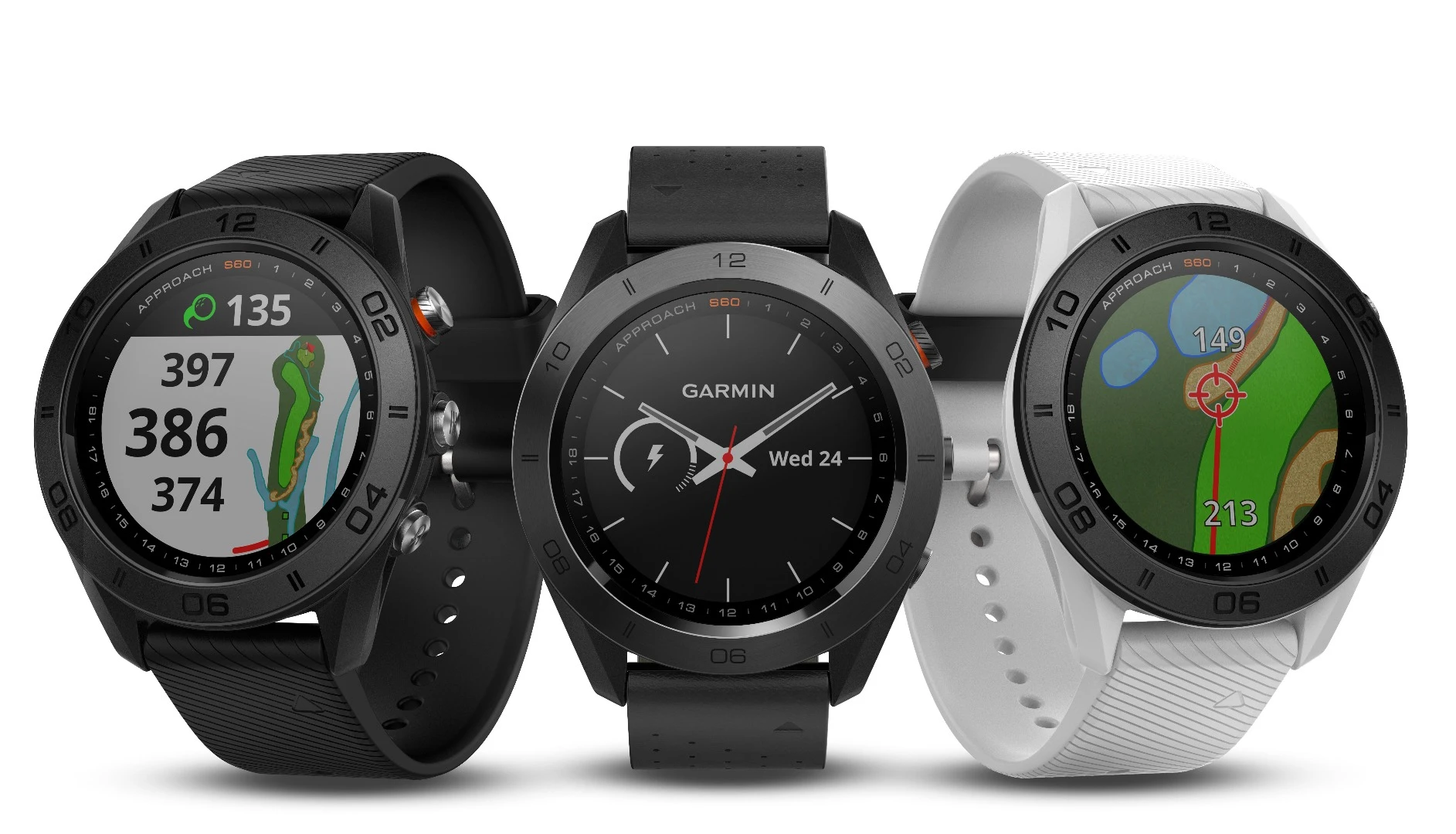 Garmin's Approach S60 golf watch comes pre-loaded with 40,000 courses from around the world